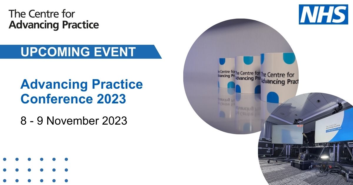 Save the date! The Advancing Practice Conference returns on 8-9 November 2023. Find out more here: orlo.uk/53Acg #AdvancingPractice2023