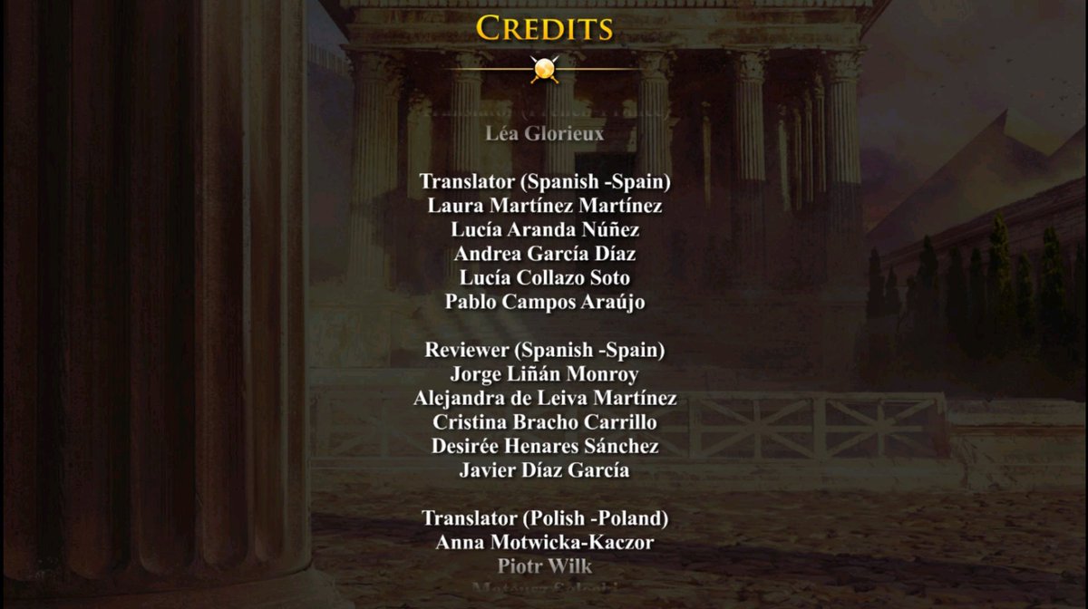 Pues ya estamos en los créditos de Age of Empires II: Definitive Edition ☀️🥰