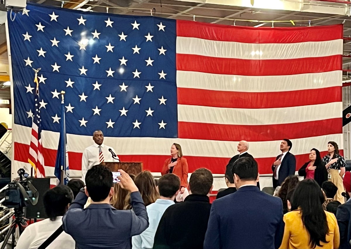 We couldn’t think of a more patriotic backdrop to become a #NewUSCitizen than aboard the impressive <a href="/HornetMuseum/">USS Hornet Museum</a>! Congrats to this batch of new Americans who took the Oath of Allegiance just in time for #IndependenceDay!