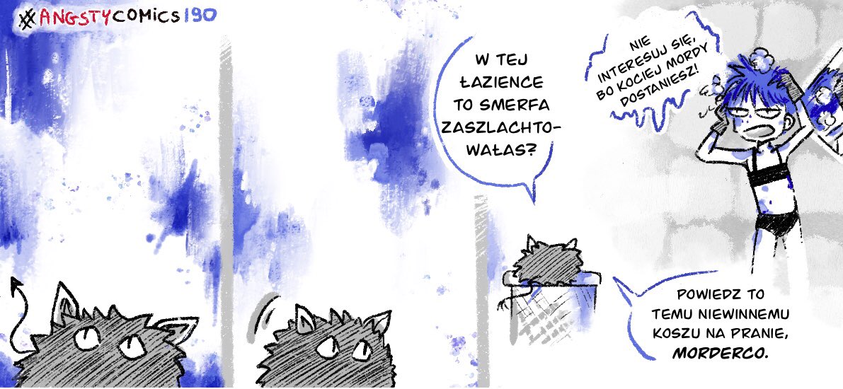 kpt_punk's tweet photo. Nikt nie jest bezpieczny. #angstycomics #polskikomiks https://t.co/vzUJKlqXdH
