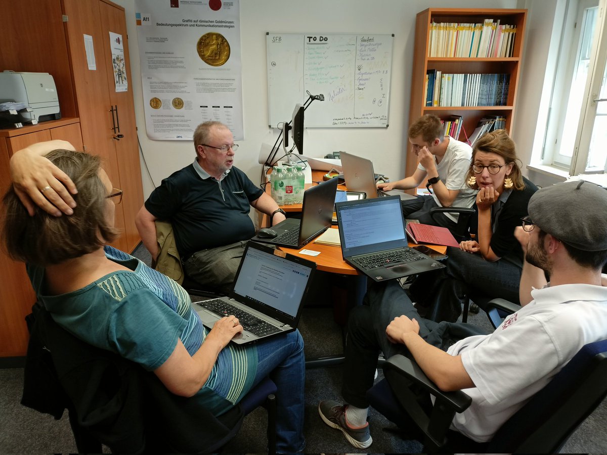 NumiScience's tweet photo. Heute war in #Heidelberg ein #Workshop zur deutschsprachigen #Normdaten -Entwicklung in der #Numismatik.
Vielen Dank an alle Beteiligten für das konstruktive Treffen 👍😊
@KarstenDahmen
@jotef
#numismatics
#digitalhumanities
#normdata
#ikmk
#kenom
#numismatischerVerbund
#coin https://t.co/h3WE0UsPmA