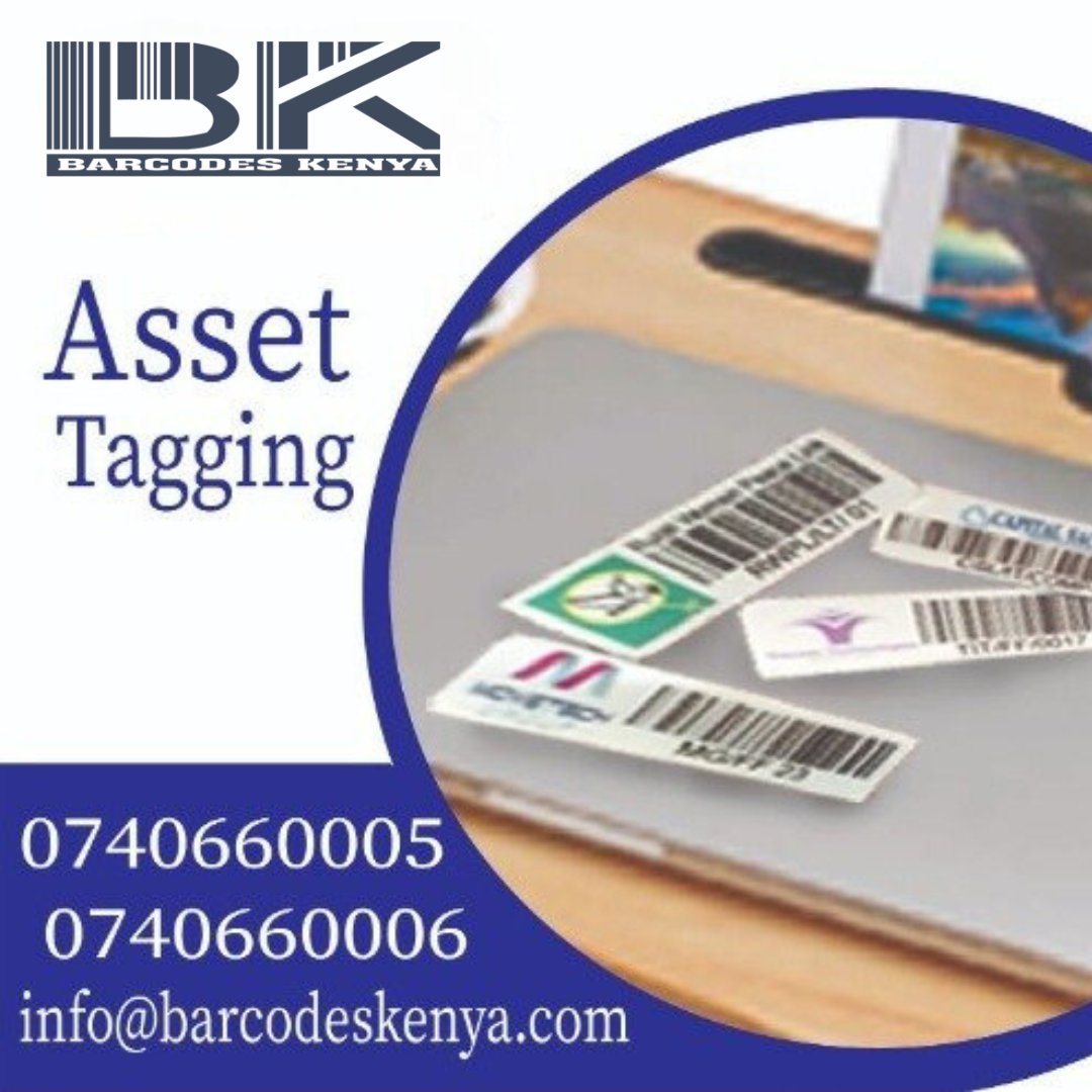 barcodeskenya's tweet photo. With our Asset Tagging solution, you can easily label and track all your valuable assets using durable and customizable tags.
📞:0740660005/6
📩:info@barcodeskenya.com
🌐: https://t.co/kTBH7Zc8mb

#Barcodeskenya CASs Jalang'o Jimmy Wanjigi Nameless BREAKING NEWS Liverpool Kikuyus https://t.co/7eQp7GjwDg