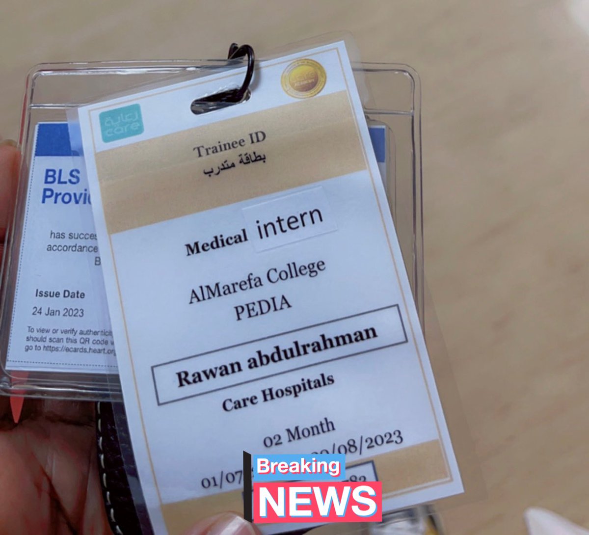 03/07/2023 | 🌤️
اولى أيام سنة الامتياز 
اسأل الله أن يجعل التوفيق حليفنا أين ما ارتحلنا، ولايعتري خطواتنا يأس ولا سأمُ، وان ينير بصيرتنا. ارجو الله عاماً مميز مليئ بالانجازات والعلم.