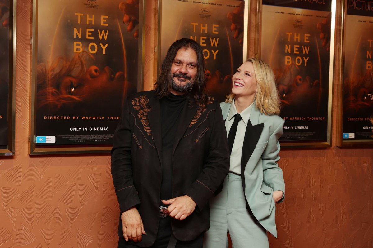 brcblanchett's tweet photo. MARAVILHOSA! ❤️ — Cate Blanchett no Q&amp;A e Screening de "The New Boy" em Sydney ontem, 02 de Julho. https://t.co/CEEhkSyhWj