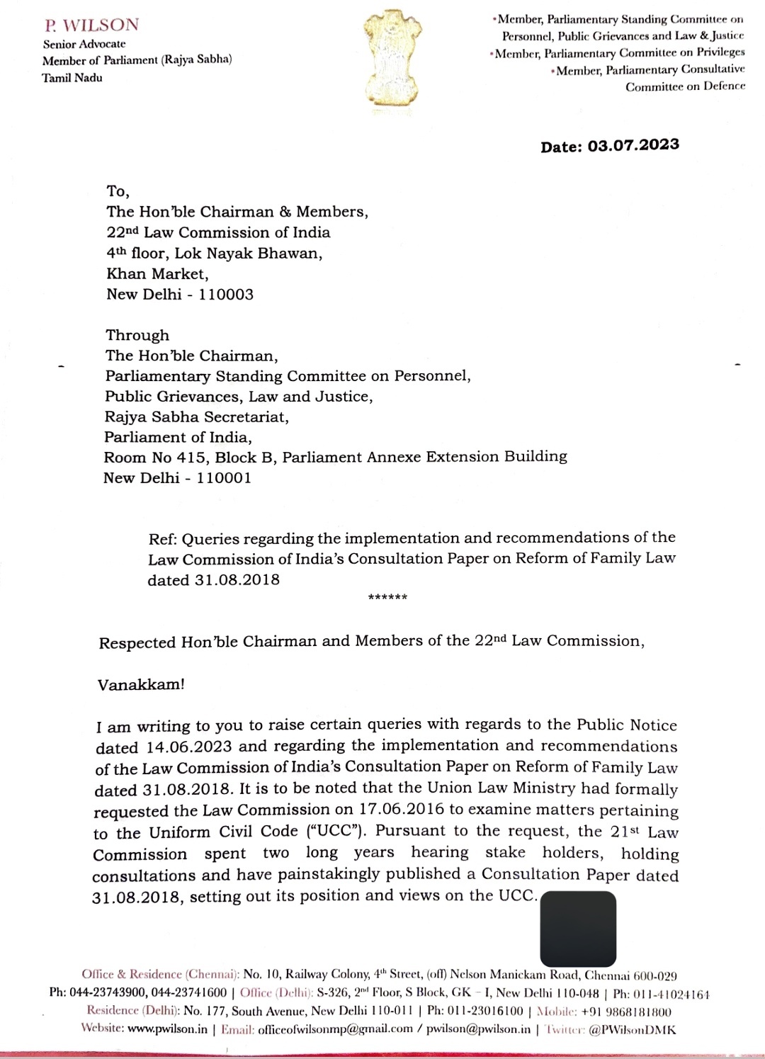 P. Wilson on Twitter "Today, before the commencement of the meeting of