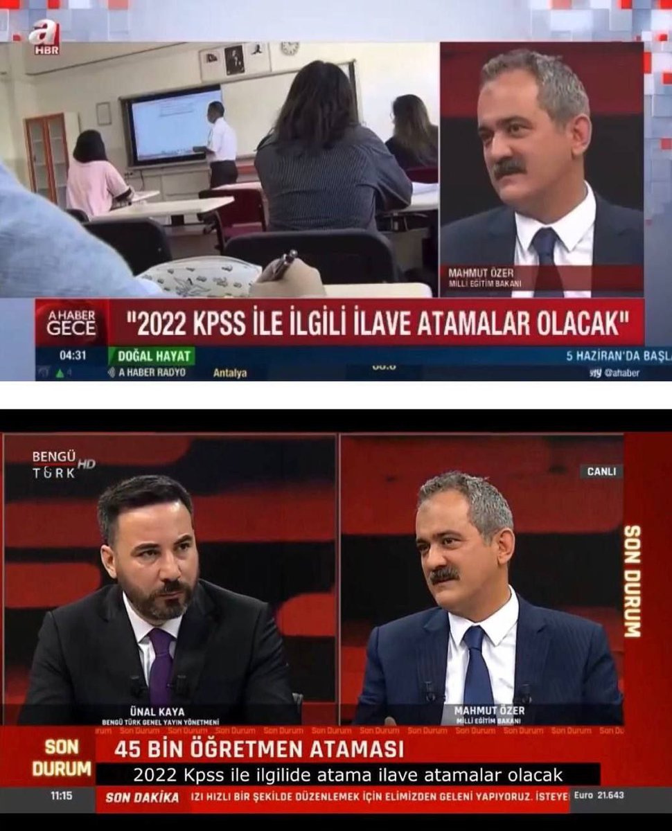 <a href="/tcbestepe/">T.C. Cumhurbaşkanlığı</a> <a href="/RTErdogan/">Recep Tayyip Erdoğan</a> Öğretmenlere verilen ek atama sözünün yerine getirilmesini talep ediyoruz
Öğretmenler kabineden ek atama müjdesi bekliyor
<a href="/Yusuf__Tekin/">Yusuf Tekin</a>
<a href="/RTErdogan/">Recep Tayyip Erdoğan</a>
<a href="/tcbestepe/">T.C. Cumhurbaşkanlığı</a>
<a href="/tcmeb/">Millî Eğitim Bakanlığı</a>
#Kabineden2022yeEKATAMA