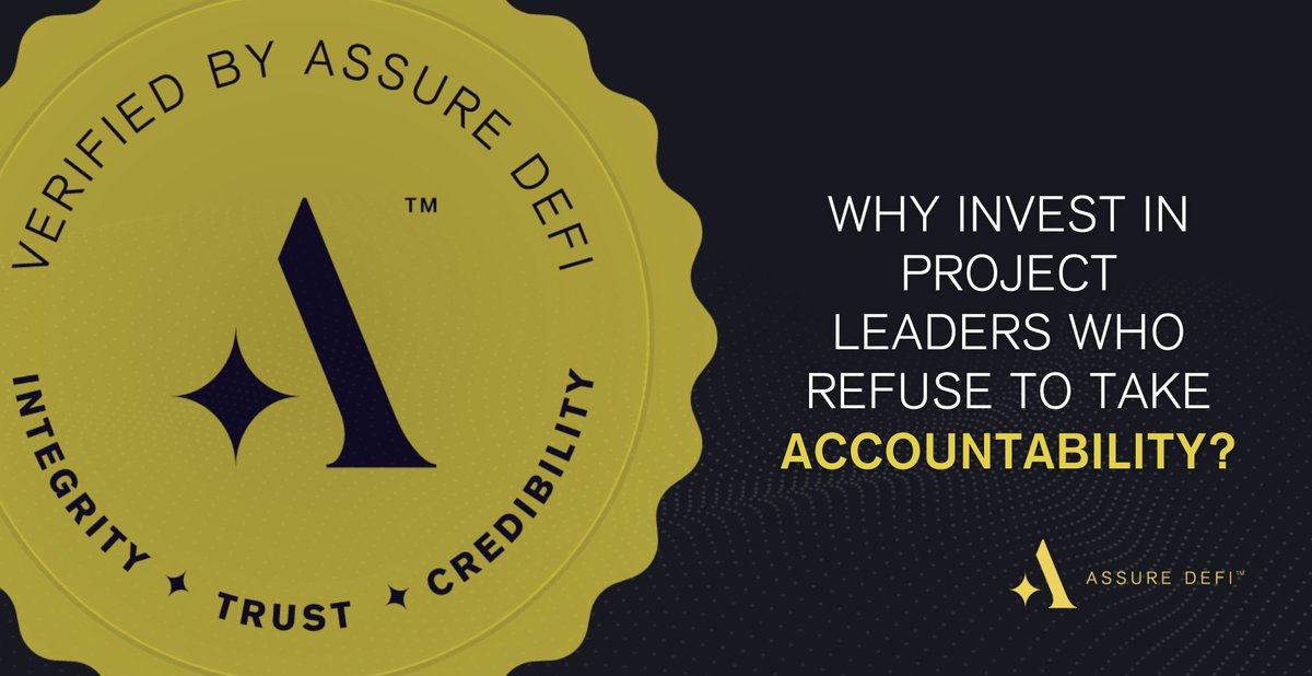 AssureDefi's tweet photo. #0xEncrypt and $TOOLS have rugged :(

This is why having KYC verified founders is so important in this market!

IF this project was KYC verified by us, then we would have sprung into action by now, leveraging our fraud pursuit and law enforcement relationships.

Investors need to set higher standards and ask projects to get verified!!