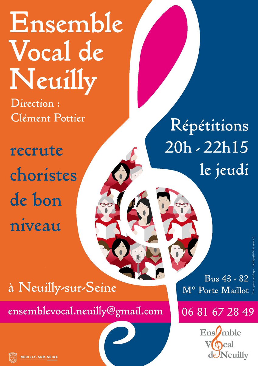 L’EVN 𝐫𝐞𝐧𝐟𝐨𝐫𝐜𝐞 𝐬𝐞𝐬 𝐩𝐮𝐩𝐢𝐭𝐫𝐞𝐬 avec des 𝐜𝐡𝐨𝐫𝐢𝐬𝐭𝐞𝐬 𝐜𝐨𝐧𝐟𝐢𝐫𝐦𝐞́𝐬 𝐞𝐭 𝐦𝐨𝐭𝐢𝐯𝐞́𝐬. Exigence artistique et travail dans la bonne humeur au programme 😊! 
#NeuillySurSeine #chantchoral #chant #musique #ensemblevocal