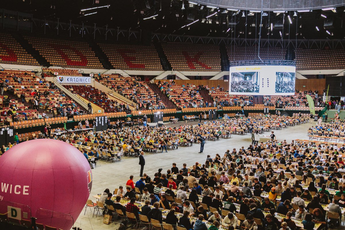 jarokrolewski's tweet image. Kształtowanie umysłów, budowanie przyszłości - #Synerise Ogólnopolskie Mistrzostwa Szkół i Przedszkoli w szachach 2023. 

Wielka #szachowa rozgrywka już blisko! 

Jedno z największych wydarzeń szachowych dla dzieci i młodzieży w Europie odbędzie się 26 września w katowickim