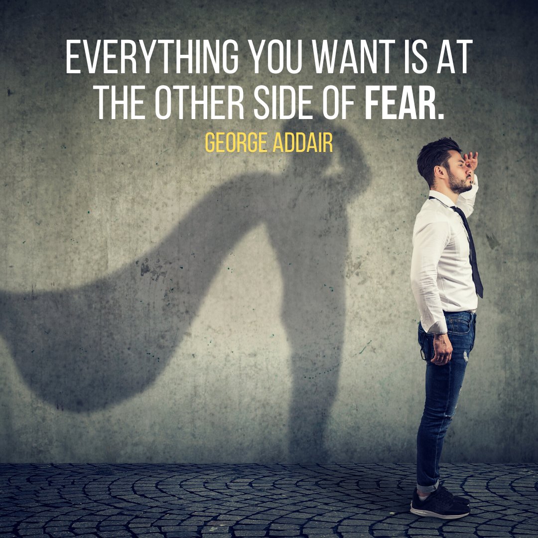 Lean into your fear and watch what happens!