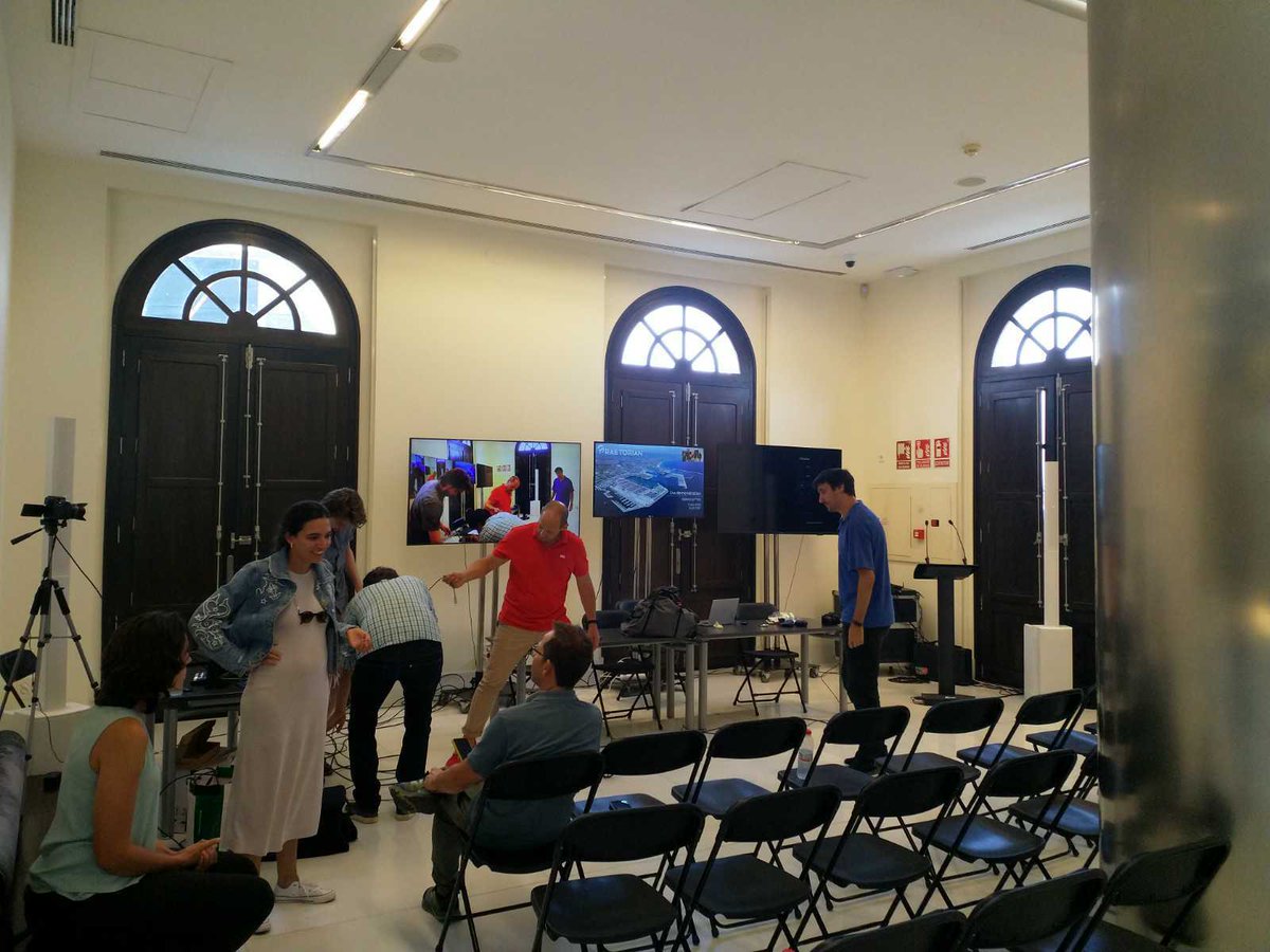 PraetorianH2020's tweet photo. The PRAETORIAN #team is gearing up for their final #demonstration at Valencia port premises. Don't miss out on this event! More information: https://t.co/pTsOrn78jG

#project #security #insfrastructure @EU_Commission https://t.co/UBsF5QDIjN