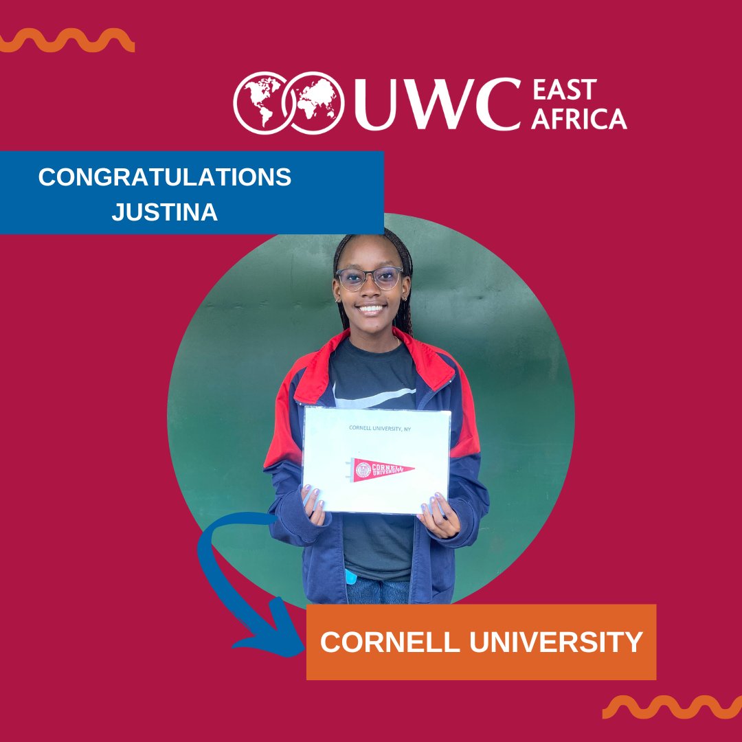 uwc_ea's tweet photo. Celebrating #Classof2023 college decisions. #CollegeSigningDay #UWCEA #IBDP #UWC #IBWORLD #Cornelluniversity https://t.co/q9v6HKcSyV