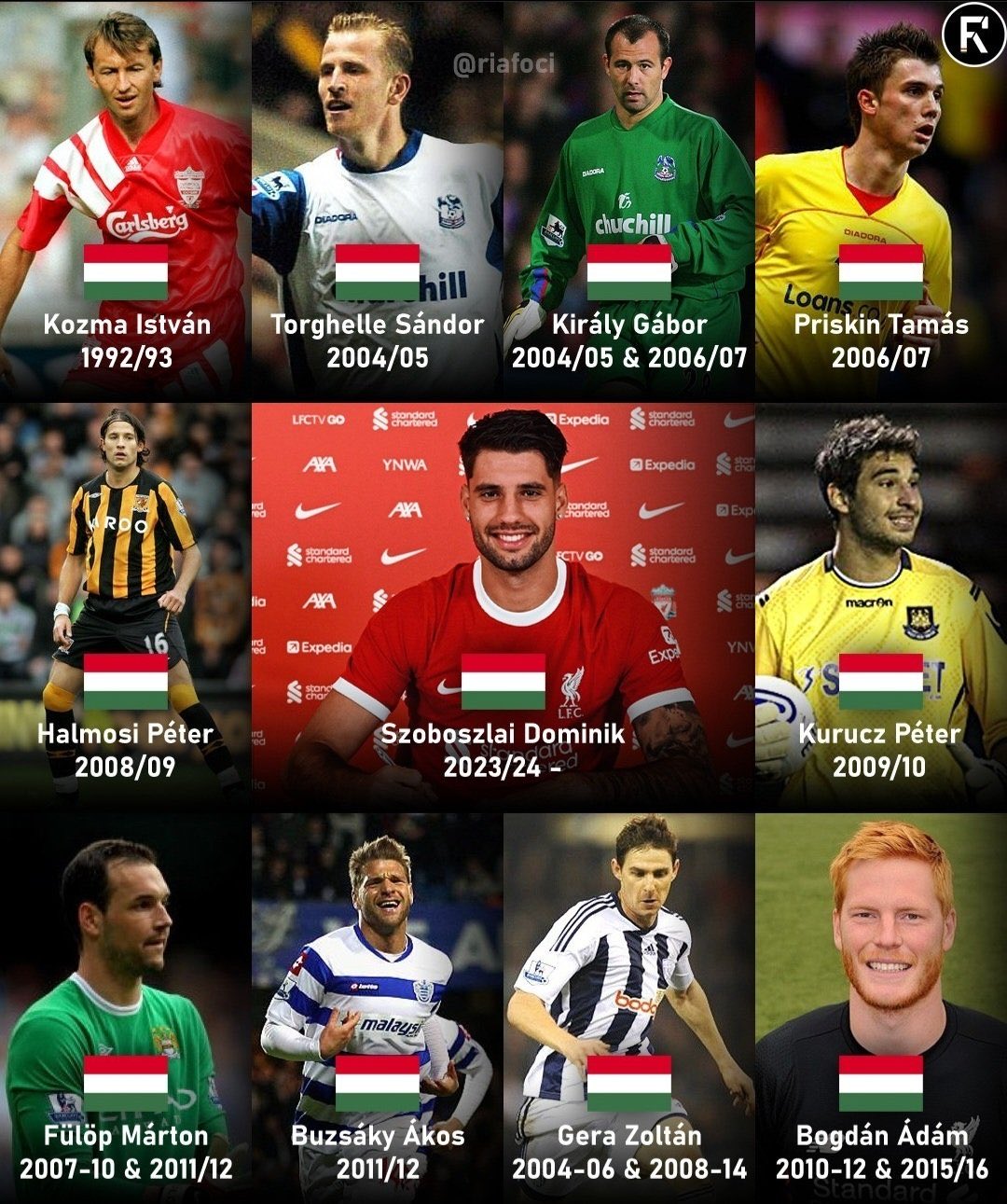 Hungarian Football Xtra on X Dominik Szoboszlai is the 11th Hungarian player to play in the Premier League. https t NIOderbuwk X