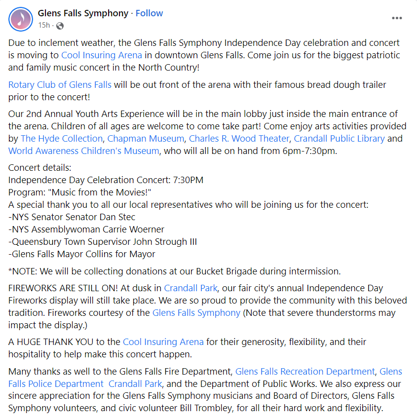 City of Glens Falls tweet media