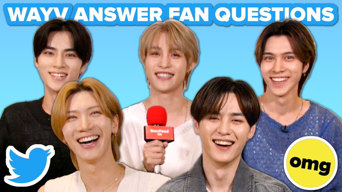 WayV Answer Fan Questions

youtu.be/Cl1-5dsh1No

#BuzzFeedUK 
#WayV_Phantom_in_LONDON 
#WayV #WeiShenV #威神V