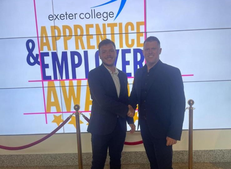 AWPExeter's tweet image. Congratulations to Assistant Technician, Jack Taylor, for winning Construction Technical &amp;amp; Professional Apprentice of the Year 2023 at the @ExeApprentices Awards!🎉We’re incredibly proud of Jack &amp;amp; this win is a real testament to the hard work he’s put in over the last few years.
