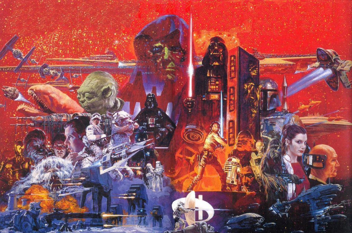 70sscifi's tweet photo. Japanese posters for Star Wars,  by Noriyoshi Ohrai https://t.co/Nl8OhZfJRs