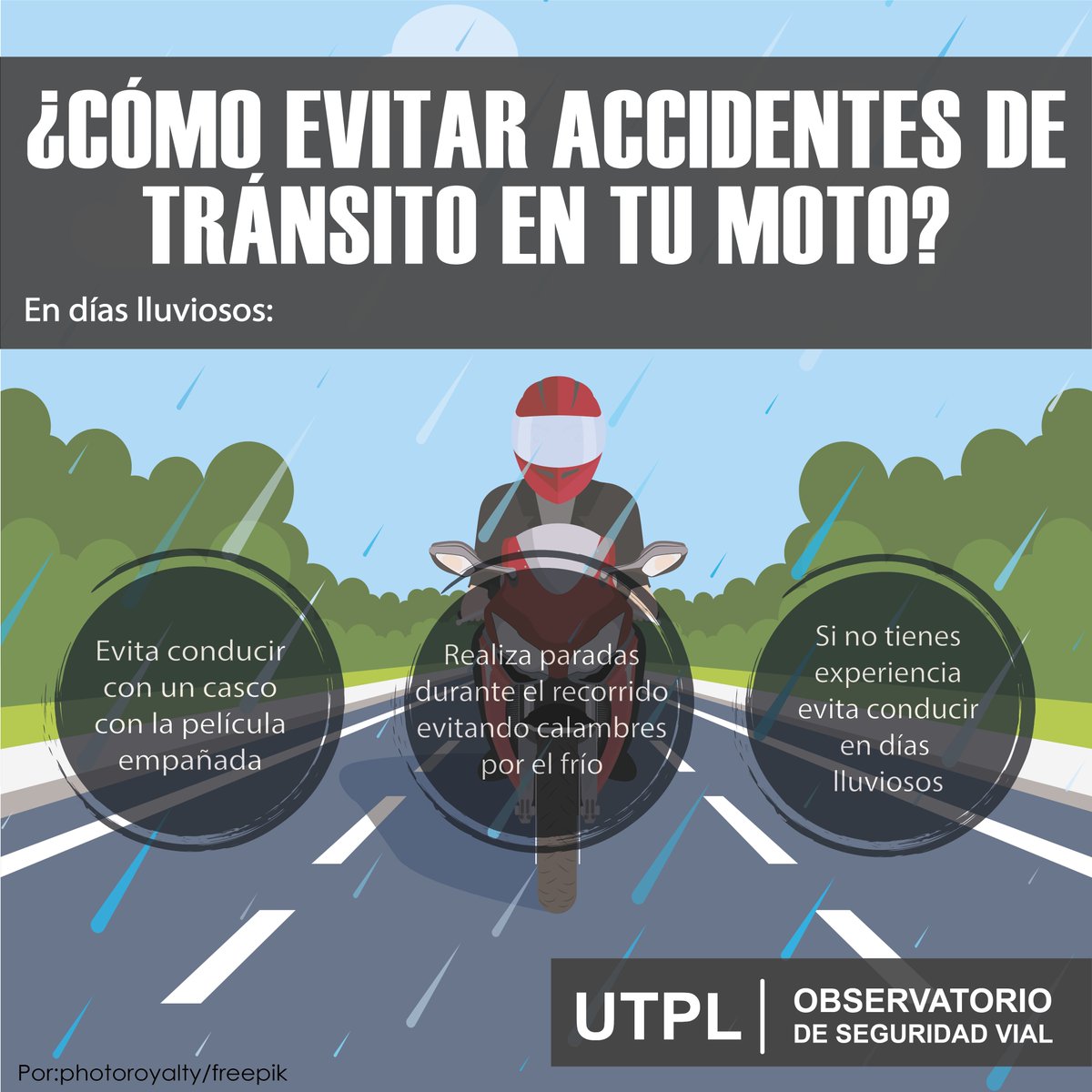 Observatorio de Seguridad vial UTPL tweet media