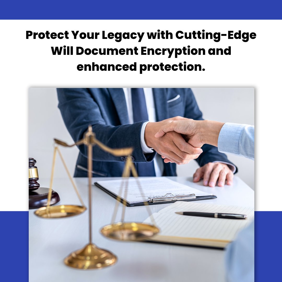 Willskeeperinc's tweet image. Protect Your Legacy with Cutting-Edge Will Document Encryption and enhanced protection.

#robustsecurity #enhancedprivacy #dataprotection #privacyfirst #securemeasures
#firewallprotection