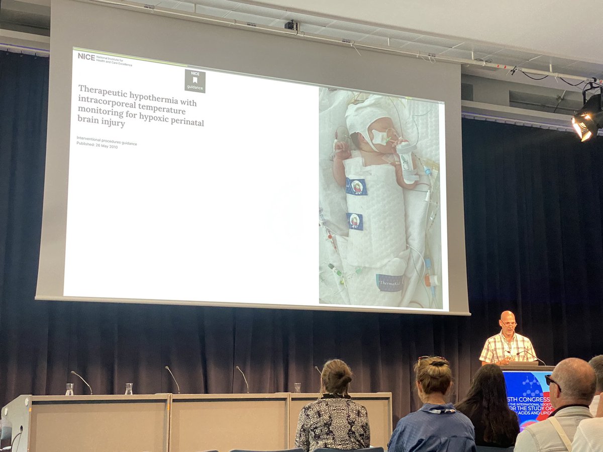 IsabellNessel's tweet photo. Dr Simon Dyall @scdyall presenting collaborative work in the Maternal and Infant session @ISSFAL_Nantes talking about #omega3 and #HIE at #nantes23 https://t.co/8UK0ICNaHj