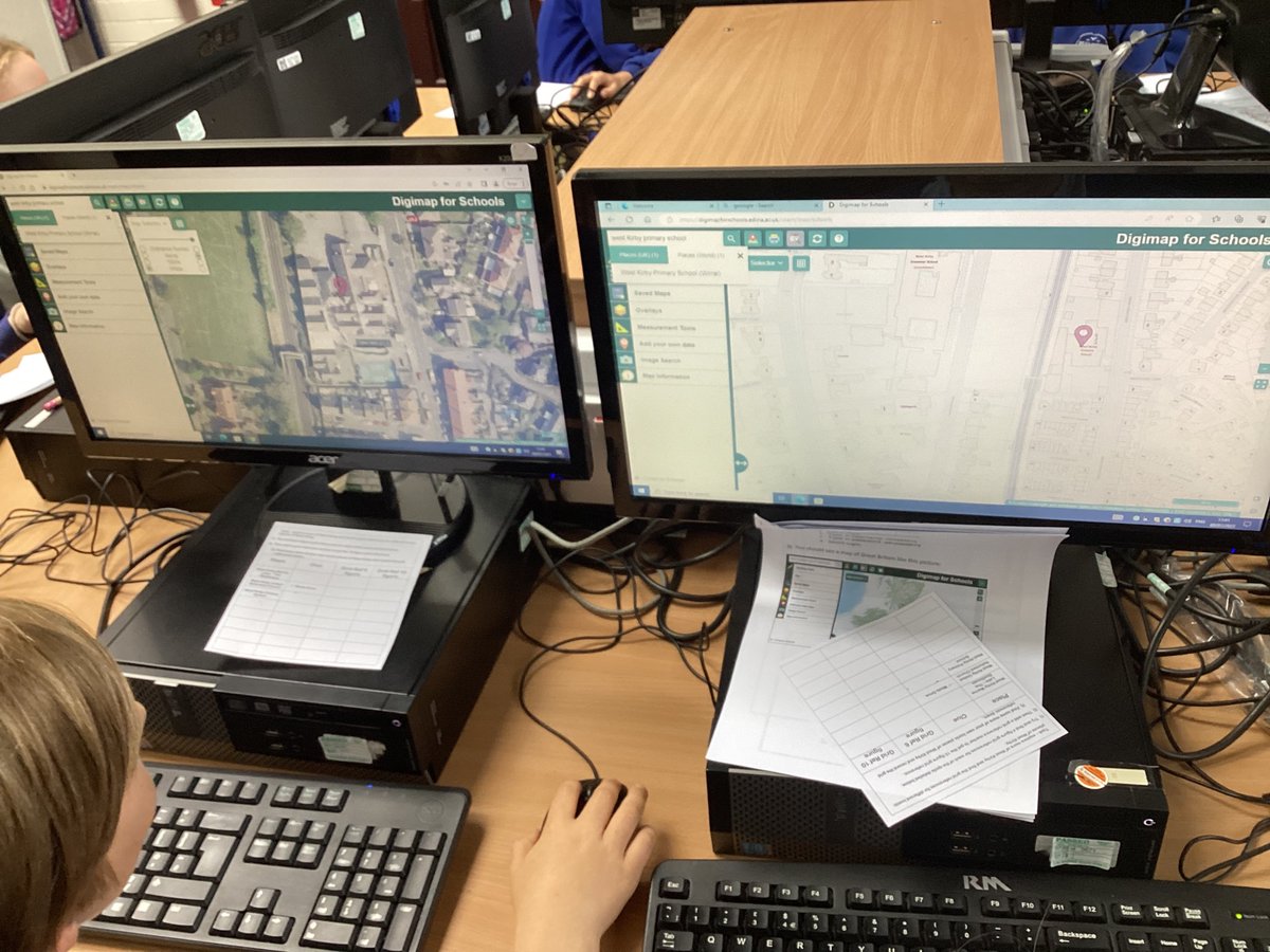 WKPSWirral's tweet photo. Class 5/6 enjoyed using and exploring Digi Map today. They compared present day West Kirby to a map from the 18th century and then discussed the similarities and differences. #localhistory #localgeography #westkirby #mapskills https://t.co/Pwm6Ulydbm