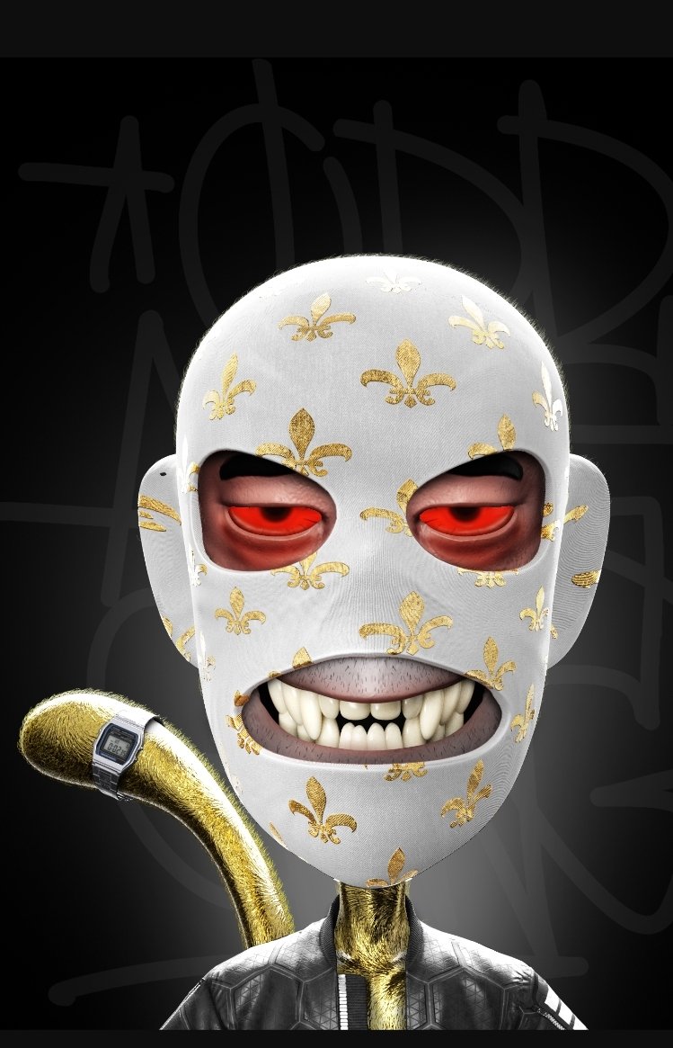 koe_002's tweet photo. Very happy with the new addition to my large family of apes. All that glitters is not gold.... Or yes. @OddApesGang #MultiversX #EGLD #NFTCommunity https://t.co/s9TNgkWeqJ