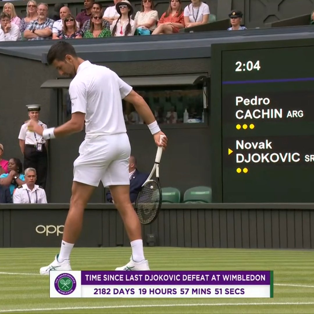 This stat 🤯

#Wimbledon