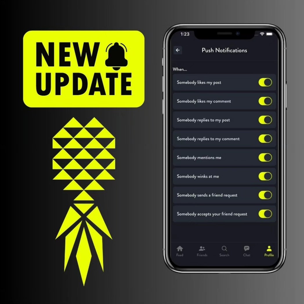 _PineappleApp's tweet photo. Check out some of our new features on #ThePineappleApp 
#swingers #swingersuk #swingersusa
#global #globalswingers #swingwithpineapple 
Sign up now🍍 Use the code 7DAYSOFPINEAPPLE  for a free week on us🍍🍍🍍🍍🍍 https://t.co/OVfwChDGJM