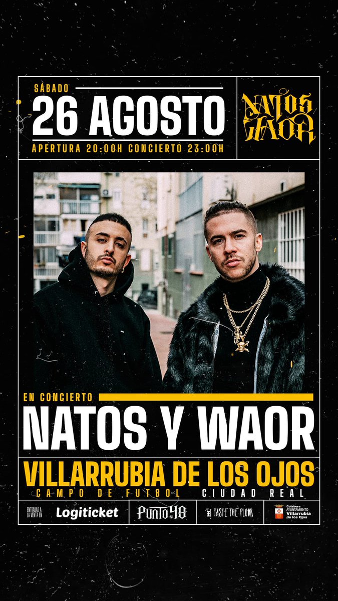 Link para adquirir tu entrada:logiticket.com/evento/natos-y…

Entradas físicas 🎟️📥