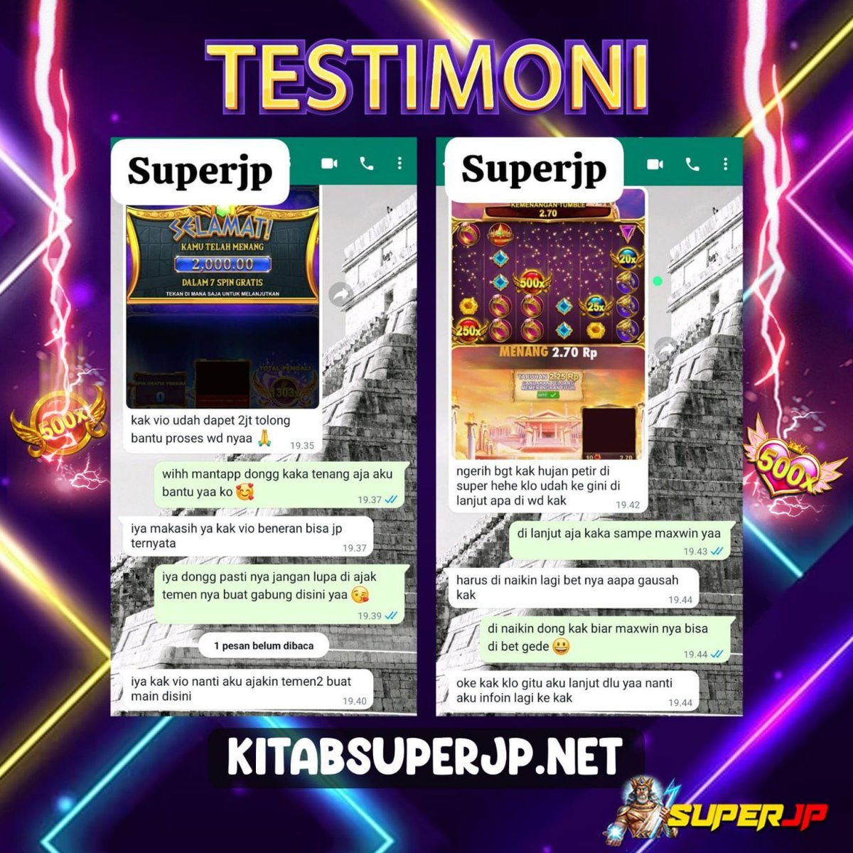 superjpbro's tweet photo. Yukk langsung gaskeunn boskuu, masuk ke game rekomendasi hari ini 🥰

Link Login : https://t.co/Dt1B9JSZ5t
Kontak Aktif : https://t.co/a3Rr4JU0Xs
Download APK Official :
https://t.co/tdguw6dc6K https://t.co/HkSD8RN6xs
