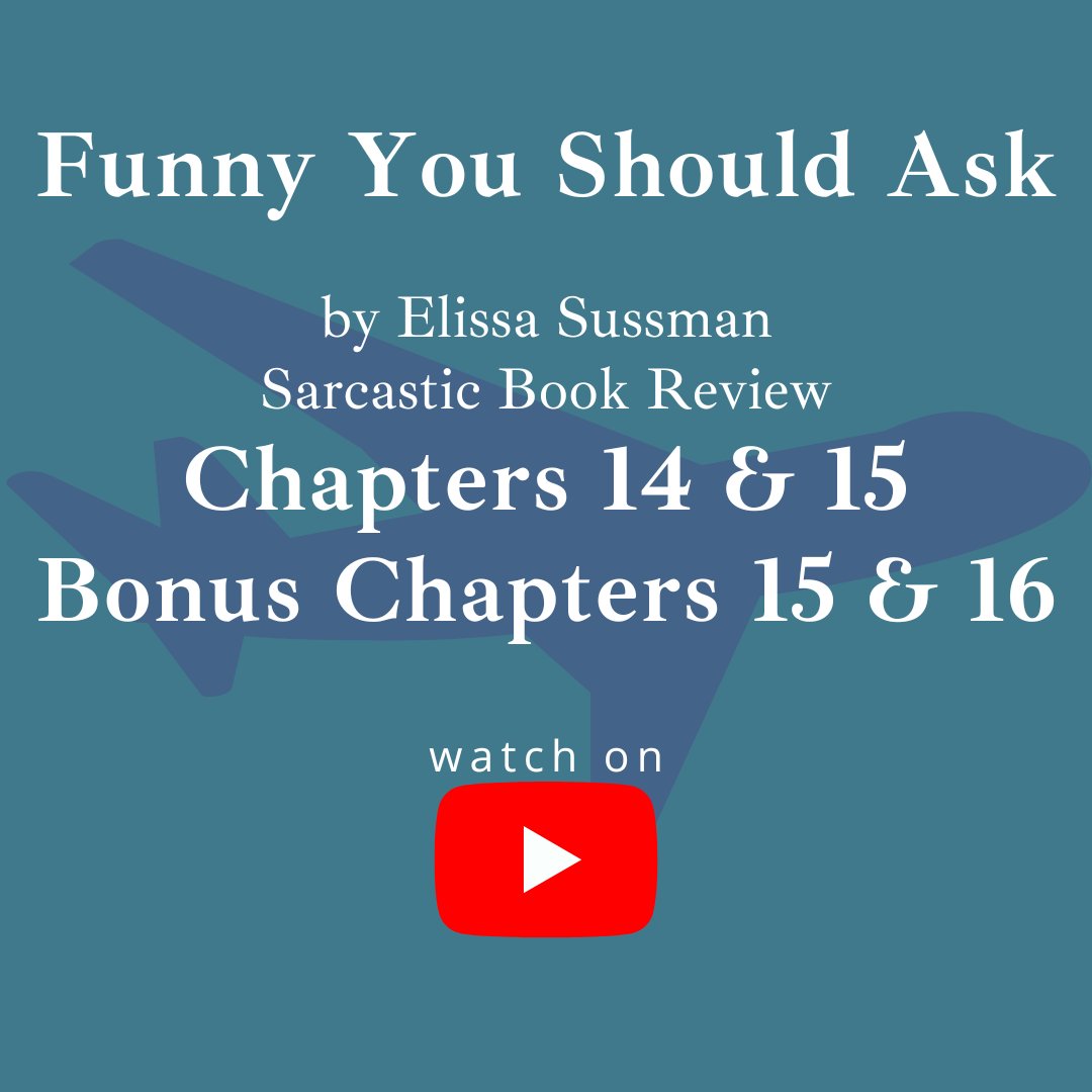 PercontationP's tweet photo. Watch my video snark of Funny You Should Ask chs 14 &amp; 15, bonus chs 15 &amp; 16 now on youtube! #booktwt #BookTwitter #romancenovels #ContemporaryRomance https://t.co/0obX1JuXMt https://t.co/doLJFG03ce