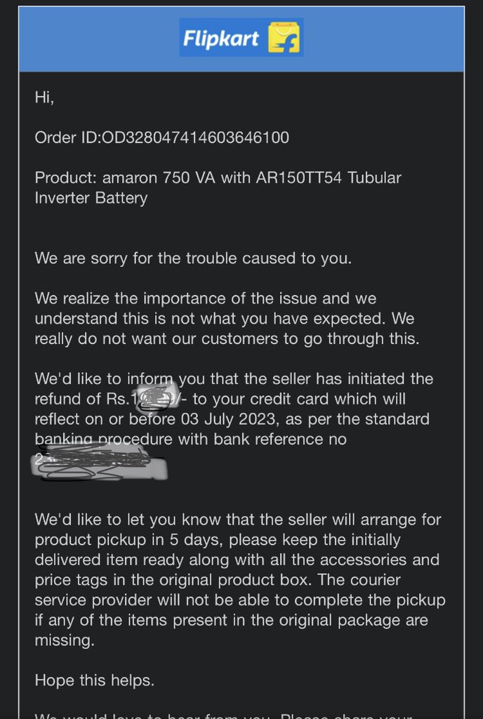 PrinceJaiswall's tweet photo. @flipkartsupport @Flipkart @jagograhakjago @BandBajaateRaho Today is 21st day since issue is escalated here. 

Post mail confirmation from @Flipkart about refund by 3rd July, No refund initiated yet. It marks 55th day of harassment since order is placed.

@flipkartsupport @jagograhakjago @BandBajaateRaho https://t.co/eRv6wR1SbH