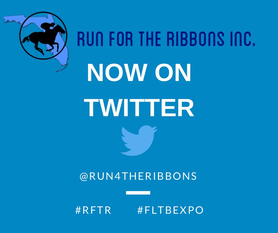 run4theribbons's tweet photo. We have finally joined Twitter! Follow uus here and on all other social media platforms! 

#twitter #tweet #follow #socialmedia #rftr #fltbexpo #followus #nonprofit #charity  #ottbs #thoroughbreds https://t.co/xds4fWBByQ
