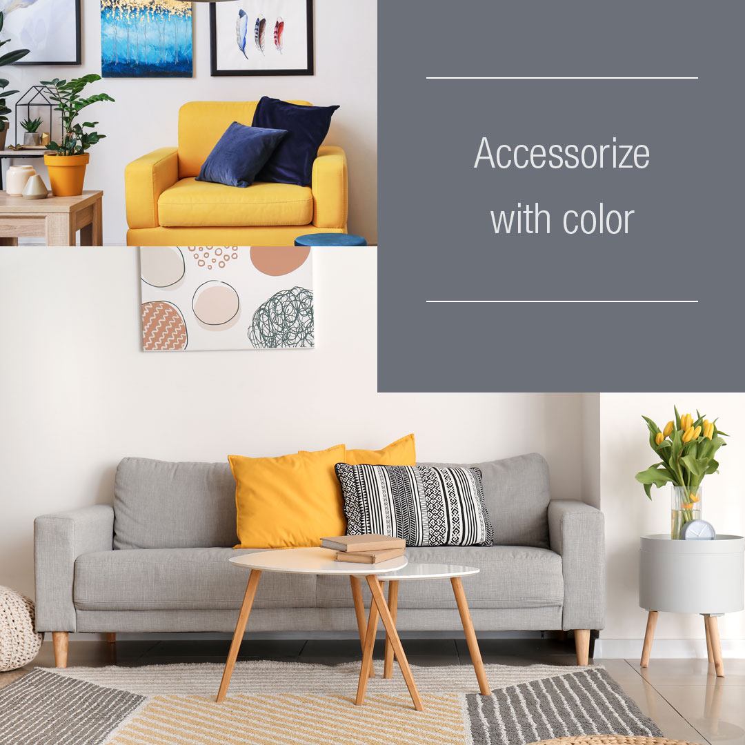 Feel like your place needs a little new life? Shake things up by adding a pop of color! Do you like these yellow accents?

Deborah Mason
deborah@capecodera.com facebook.com/10200221227304…