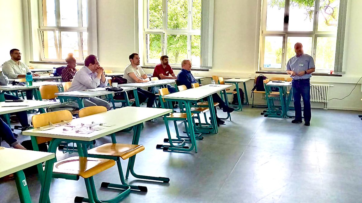 Kicking-off the 5th International Summer School on Managed Aquifer Recharge in Dresden. Organised by the Division of Water Sciences of HTWD <a href="/DresdenHtw/">HTW Dresden</a> between 3-14 July 2023. Thank you very much the organisation team for all your efforts and the BMBF/DAAD for funding.
