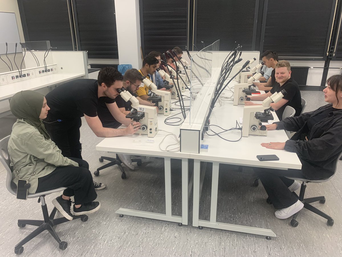 Do you know how to Koehler a #microscope? Our team - biologists, biochemists and other crazy scientists prepares to teach in the upcoming #microscopy labcourse in #biology! Fun at @ruhrunibochum