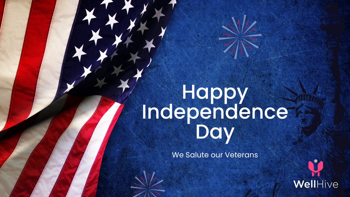 Today, we come together as a nation to honor and celebrate the incredible contributions of our Veterans. Happy Independence Day! #IndependenceDay #SaluteToVeterans #LandOfTheFree