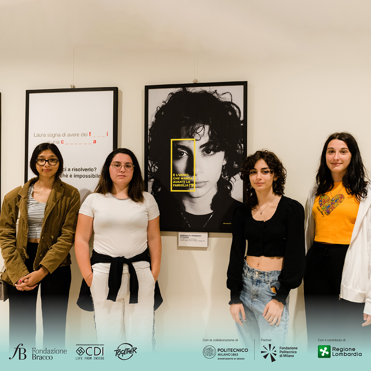 FondBracco's tweet photo. La mostra “Mind the STEM Gap - Together” nasce dal lavoro collettivo di 150 studentesse e studenti su “Mind the STEM Gap”, il Manifesto con cui Fondazione Bracco sostiene l’accesso femminile alle discipline STEM, superando gli stereotipi di genere. https://t.co/QIJjypHPsV