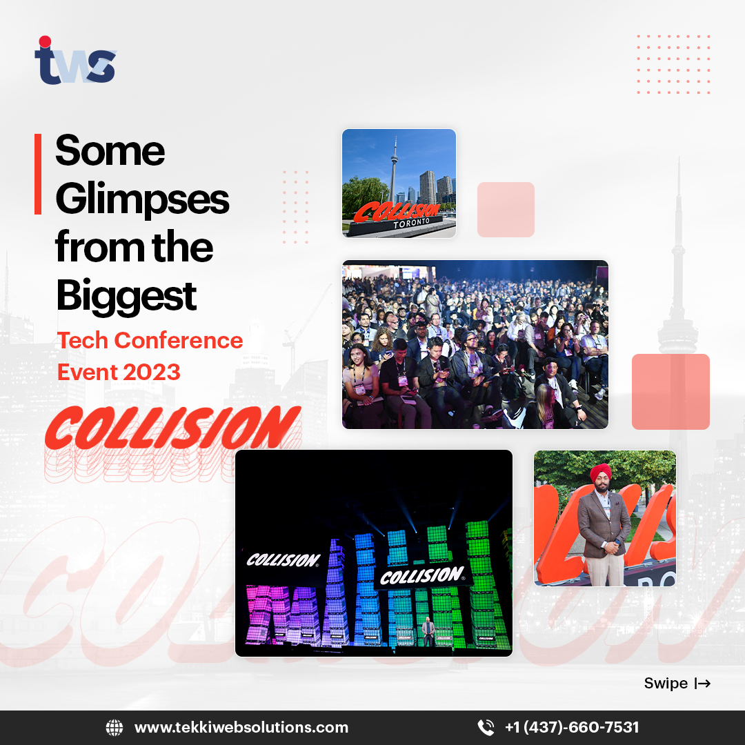 tekkiweb's tweet image. We captures the electrifying moments that defined the event. From thought-provoking keynotes to engaging interactive sessions, #CollisionEvent sparked the collision of knowledge and creativity, setting the stage for a remarkable future.   #Collision2023 #collisionconference