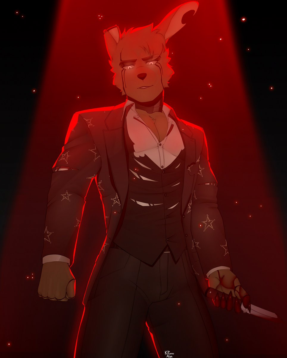 #fnaf📷 #fnaffanart
Nowhere to run.🐰🔪