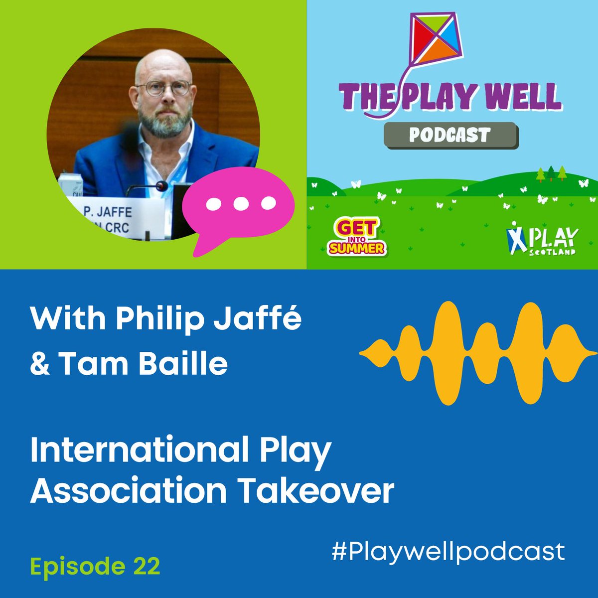 🎧🗣️Takeover episode of the Play Well Podcast! The next few episodes of the podcast are reflections from the IPA Conference in Glasgow. In this episode, @tam_baillie poses questions from children around the world to @lexpsy. 👉spreaker.com/user/15142758/… @IPA_World @ipascotland