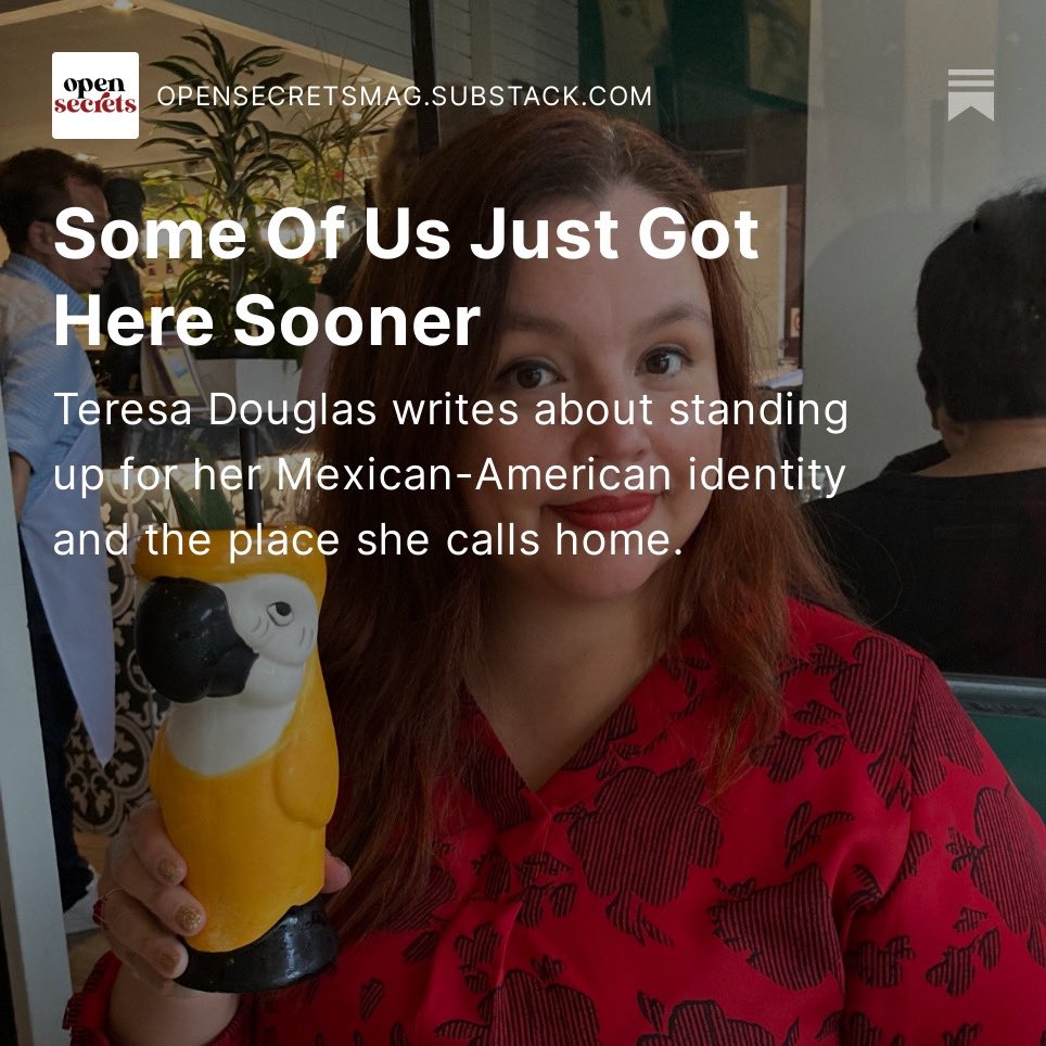 OpenSecretsMag's tweet photo. “Like many Mexican-Americans, my personal lineage is a mixture of Indigenous and Spanish peoples. How much Indigenous blood do I have to have before it’s okay for me to claim California as the place I’m from?” @TeresaReport https://t.co/pDJwvN9V5D https://t.co/nshK6Vhr8q