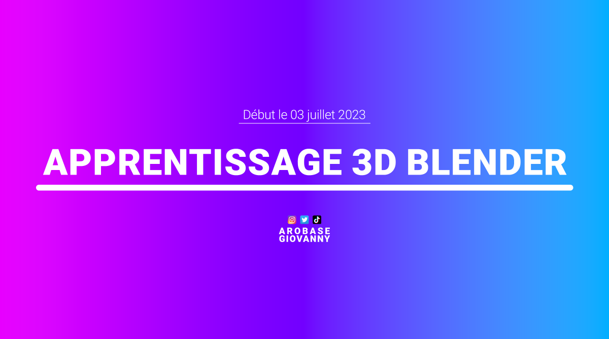 GiovannyArobase's tweet photo. Thread — Mon évolution dans le monde de la 3D (modélisation, scènes, animation...). https://t.co/28LgmIBnug
