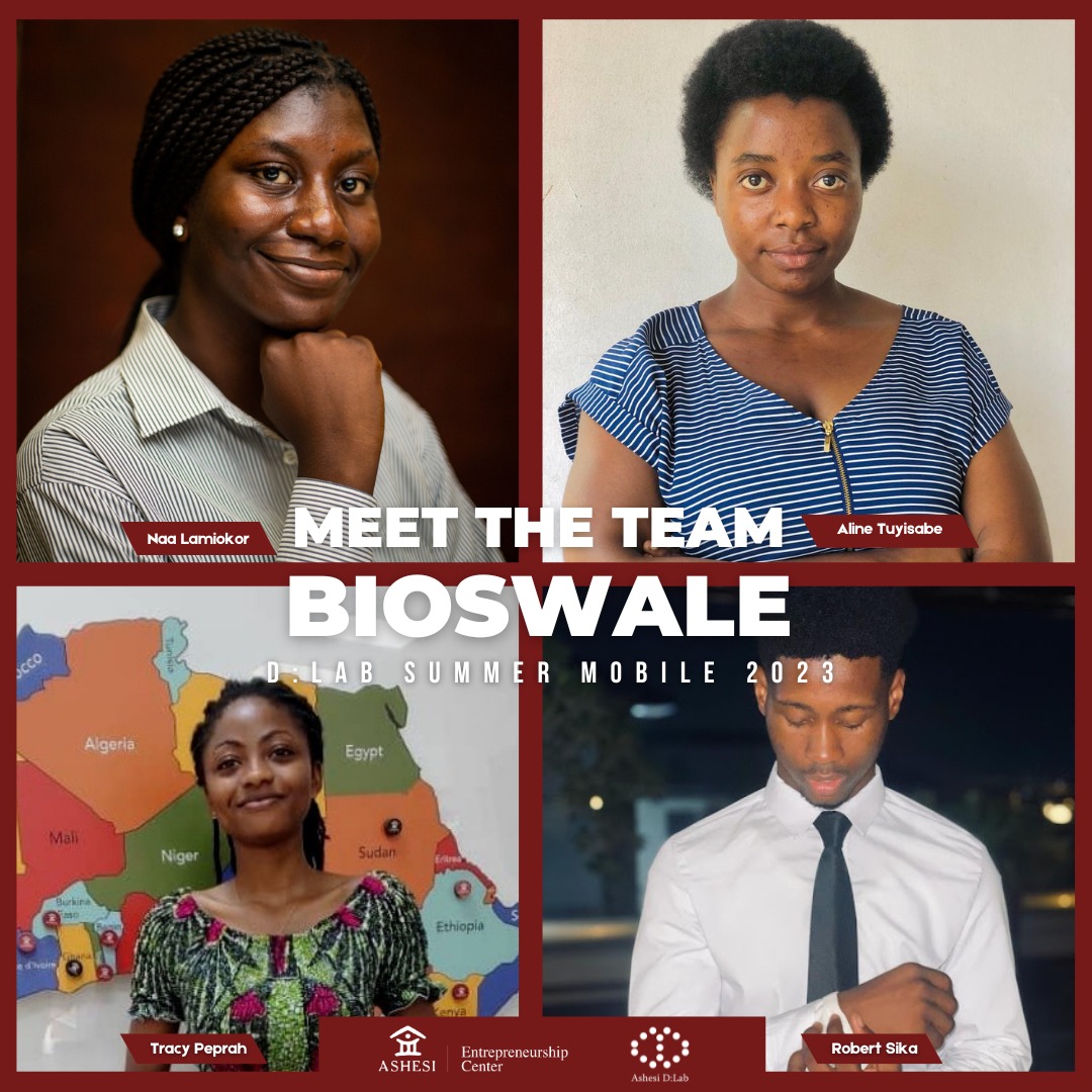 Meet the Bioswale (flood) project team 🤩👏🏼👏🏼! This summer, their main objective is to prioritize stakeholder engagement. This would help them gather valuable insights and feedback on the design and strategies for their bioswales. #dlabsummermobileprojects #ashesidlab