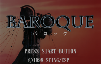 Baroque (1998) is a post-apocalyptic first-person action RPG taking place inside the Neuro Tower, a mysterious place nobody dared to enter before. 

It's a game that uses death as a core mechanic to advance the plot, rather than resulting in a game over.

Thread: