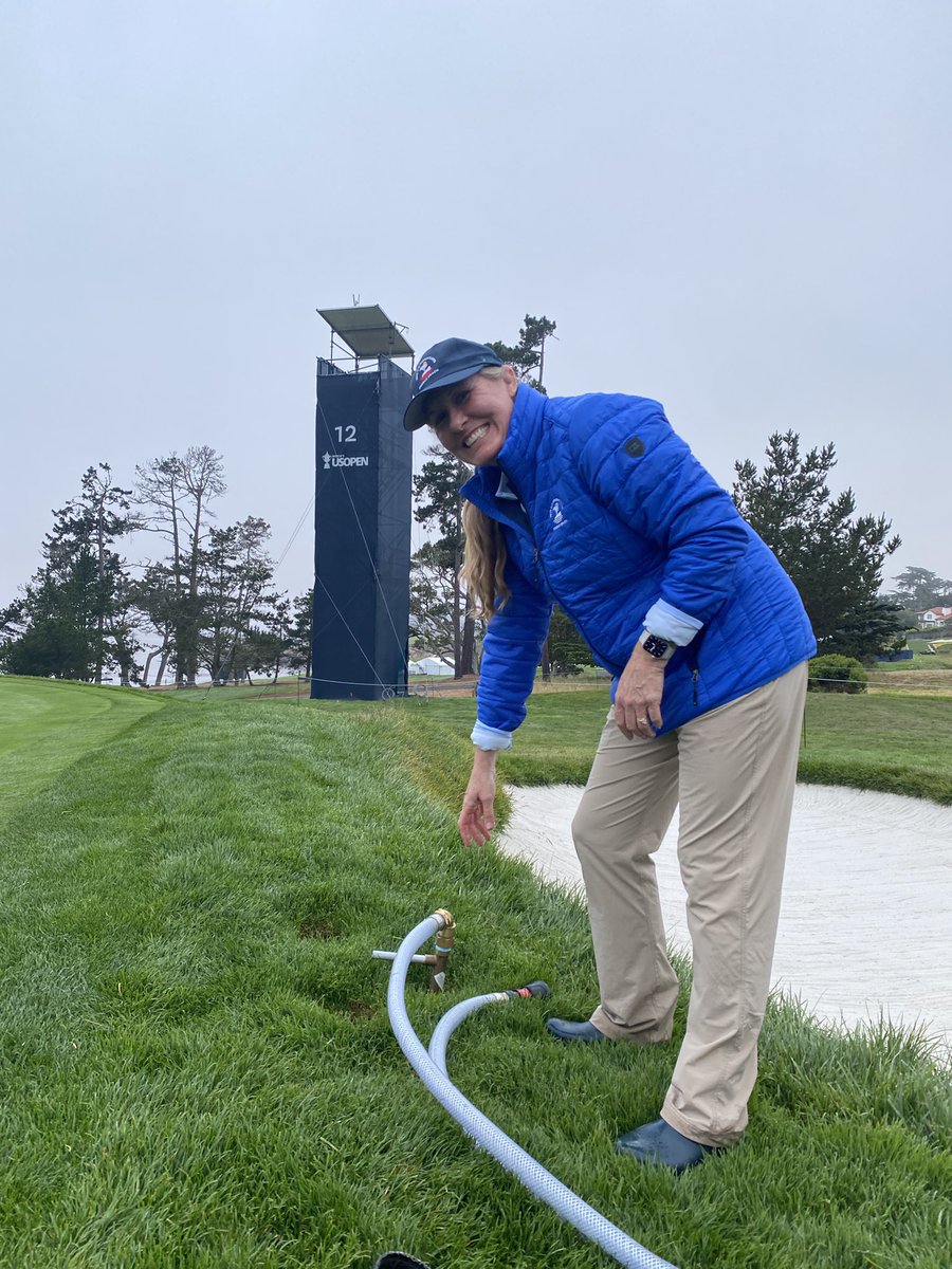 womeninturfteam's tweet photo. What a honor for the Women in Turf Team to be onsite for the 78th US Open Championship! Thanks to Bubba and his crew for the invitation!  
@RainBirdGolf @SyngentaTurf @GardKimberly
@PureSeed_Chick
@USWomensOpen https://t.co/0AFZMPkZ06