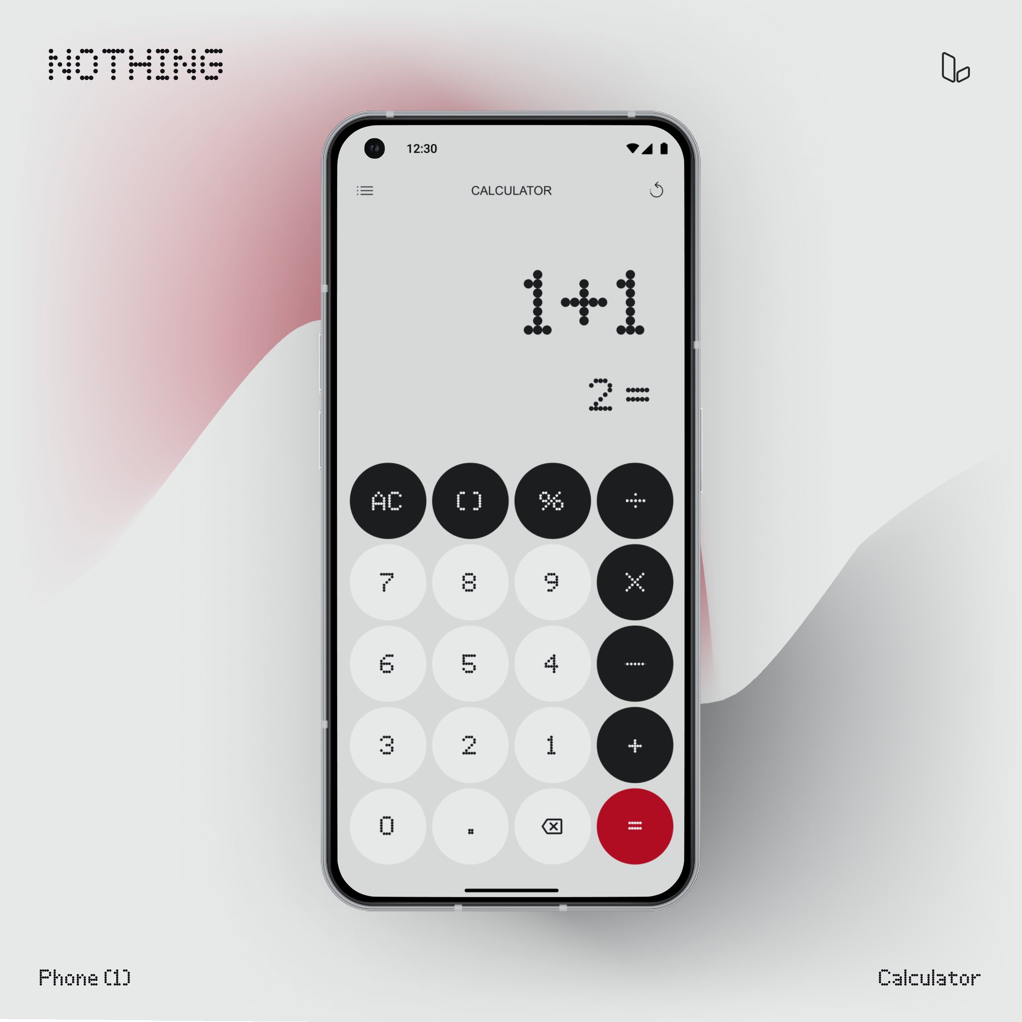 Likith R S on Twitter "Designed a minimalist calculator app with the