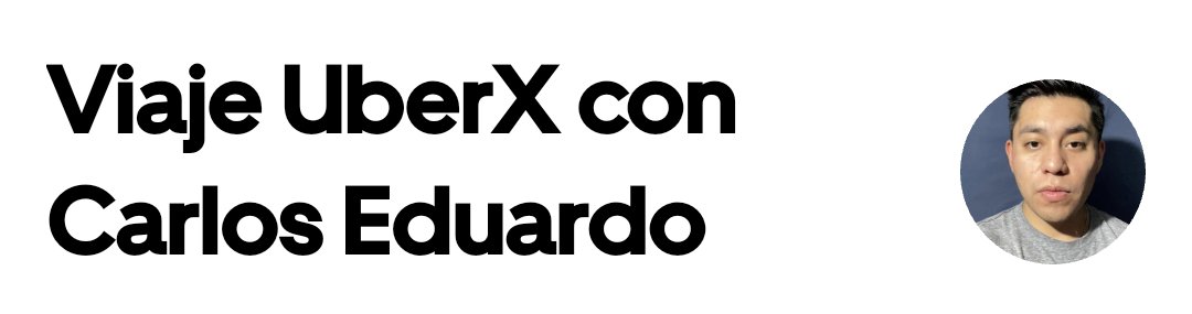 LARA (@alara2108) on Twitter photo Aguas con este chofer. <a href="/Uber_MEX/">Uber Mexico</a> Bastante grosero, prepotente y me dejó en un lugar inseguro. Aguas con este chofer. <a href="/Uber_MEX/">Uber Mexico</a> Bastante grosero, prepotente y me dejó en un lugar inseguro.