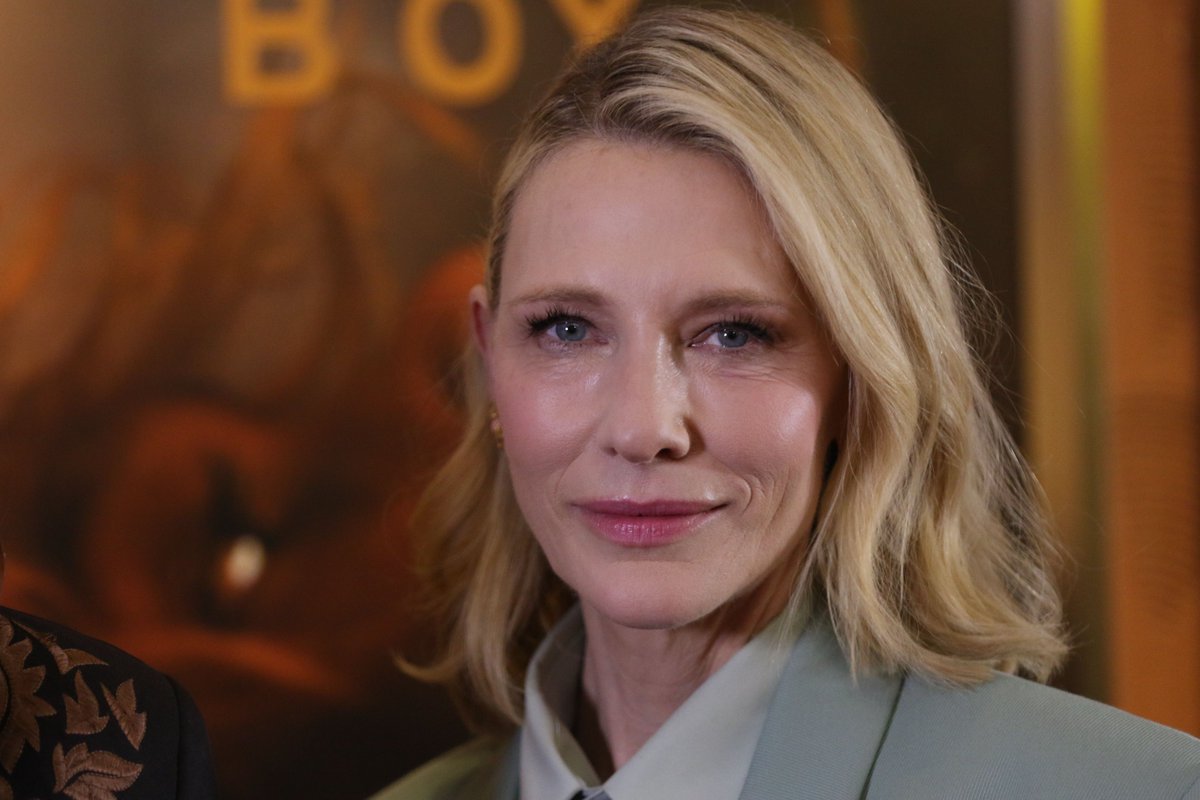 brcblanchett's tweet photo. Cate Blanchett no Screening e Q&amp;A de #TheNewBoy em Sydney ontem, 02 de Julho.

📸 Confira mais fotos https://t.co/Wnots2XqpG https://t.co/8qVhJOShFw
