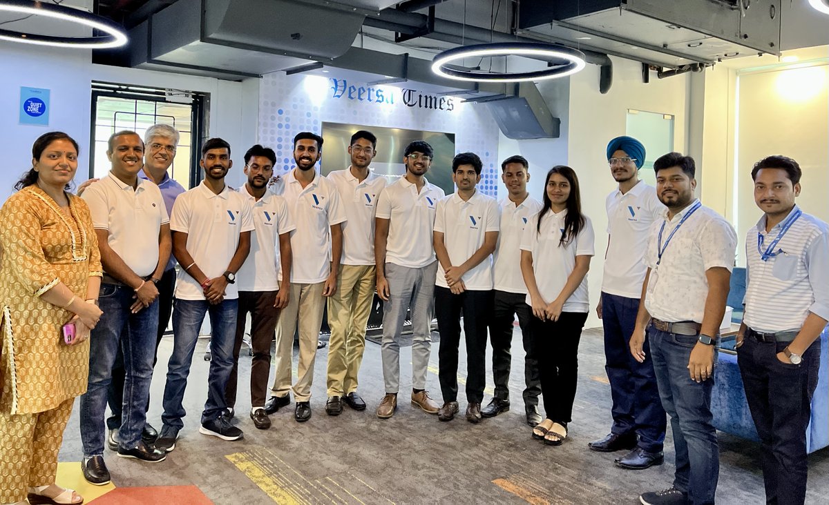 VeersaTech's tweet photo. Welcome 2023 Engineers from @_PECChandigarh. Fulfilled all campus commitments for 2023 &amp; additionally hired the ones whose offers were retracted by other companies.
2024 campus drives from July 5th! 
We nurture talent, empower innovation, and build a brighter future! 💪🌍 https://t.co/VNXbnOQVSU